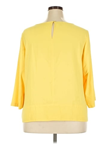 Talbots 3/4 Sleeve Top (view 2)