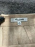 Madewell Solid Tan Casual Skirt Size 00 - photo 4