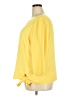 Talbots 100% Polyester Yellow 3/4 Sleeve Top Size 18 - photo 5