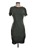 Express Solid Gray Casual Dress Size S - photo 1