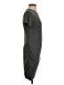 Express Solid Gray Casual Dress Size S - photo 4