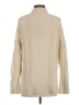 J.Crew 100% Cotton Ivory Turtleneck Sweater Size S - photo 2