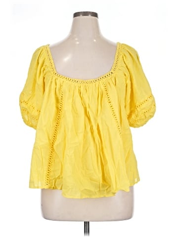WAYF 3/4 Sleeve Blouse (view 1)