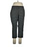 Apt. 9 Polka Dots Black Casual Pants Size 14 - photo 1