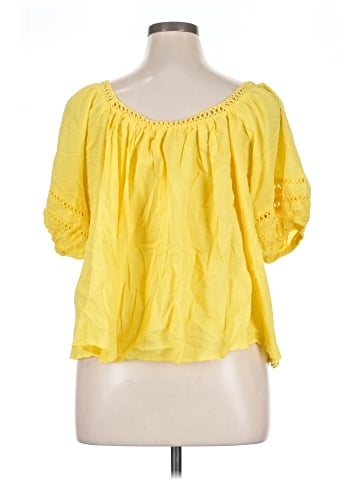 WAYF 3/4 Sleeve Blouse (view 2)