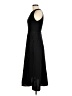 Zara 100% Polyester Solid Black Cocktail Dress Size M - photo 5