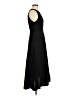 Zara 100% Polyester Solid Black Cocktail Dress Size M - photo 4