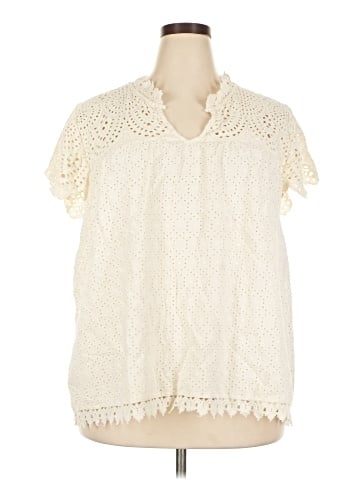 Jennifer & Grace Short Sleeve Blouse (view 1)