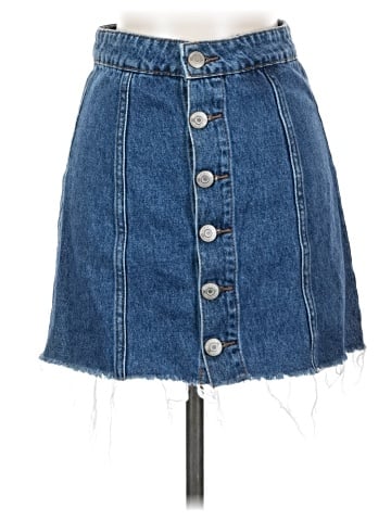Aero Denim Skirt (view 1)