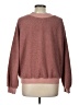 Listicle Solid Pink Pullover Sweater Size L - photo 2
