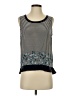 Tory Burch Blue Sleeveless Top Size 4 - photo 1