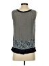 Tory Burch Blue Sleeveless Top Size 4 - photo 2