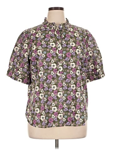 Talbots Outlet Short Sleeve Blouse (view 1)