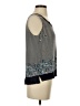 Tory Burch Blue Sleeveless Top Size 4 - photo 4
