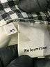 Reformation Checkered-gingham Gray Casual Skirt Size 25 waist - photo 5
