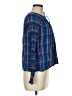 Gap 100% Cotton Blue Long Sleeve Blouse Size M - photo 4