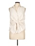 Nine West Ivory Sleeveless T-Shirt Size L - photo 1