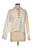 J.Crew Ivory Long Sleeve Blouse Size 6 - photo 1