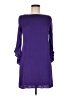 Milly Solid Purple Casual Dress Size 6 - photo 1