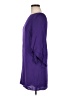 Milly Solid Purple Casual Dress Size 6 - photo 5