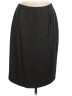 Larry Levine Chevron-herringbone Gray Formal Skirt Size 8 - photo 1