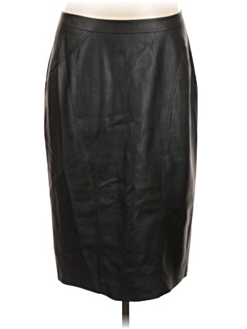 BCBGMAXAZRIA Faux Leather Skirt (view 1)