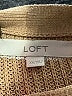 Ann Taylor LOFT Stripes Tan Pullover Sweater Size XXL - photo 7