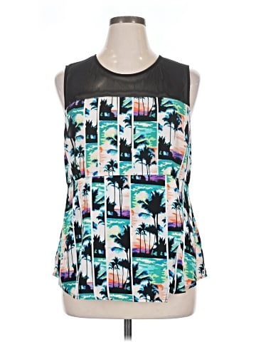 Nicole by Nicole Miller Sleeveless Blouse (view 1)