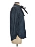 J.Crew Blue Long Sleeve Button-Down Shirt Size 2 - photo 4