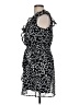 Iz Byer 100% Polyester Polka Dots Black Casual Dress Size M - photo 5