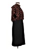 Mignon 100% Polyester Polka Dots Black Cocktail Dress Size 12 - photo 4