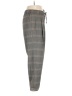 Old Navy Plaid Gray Casual Pants Size Med Petite - photo 4