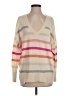 Ann Taylor LOFT Stripes Tan Pullover Sweater Size S - photo 1