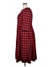 Calvin Klein Plaid Red Casual Dress Size 20 - photo 5