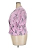 Leith Pink Short Sleeve Blouse Size 3X - photo 5