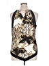 Thalia Sodi Gold Sleeveless Blouse Size XL - photo 2