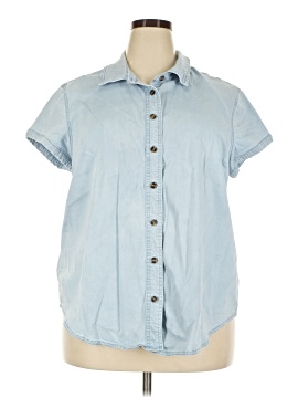 Universal Standard Short Sleeve Button Down Shirt