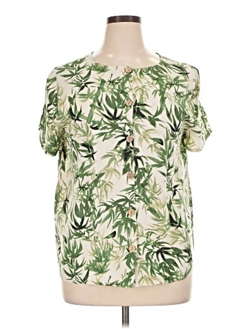 J.Jill Short Sleeve Blouse (view 1)