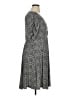 Torrid Houndstooth Gray Casual Dress Size 1X Plus (1) - photo 4