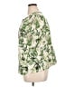 J.Jill Tropical Ivory Short Sleeve Blouse Size XL - photo 5