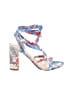 J.Crew Tropical Blue Sandals Size 7 - photo 1