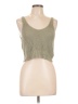 Lulus 100% Cotton Green Tank Top Size L - photo 1