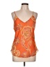 Lavender Brown 100% Polyester Orange Tank Top Size L - photo 1