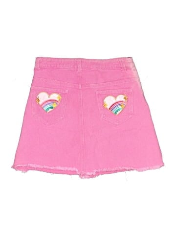 Lola + The Boys Denim Skirt (view 2)