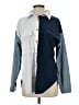 Parker 100% Polyester Blue Cardigan Size S - photo 1