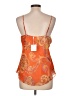 Lavender Brown 100% Polyester Orange Tank Top Size L - photo 2