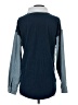 Parker 100% Polyester Blue Cardigan Size S - photo 2
