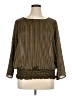 MICHAEL Michael Kors 100% Polyester Gold Long Sleeve Blouse Size 1X - photo 1