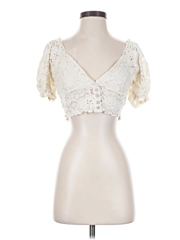 Urban Outfitters Short Sleeve Blouse (view 1)