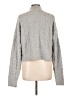 Pink Rose Gray Turtleneck Sweater Size L - photo 2